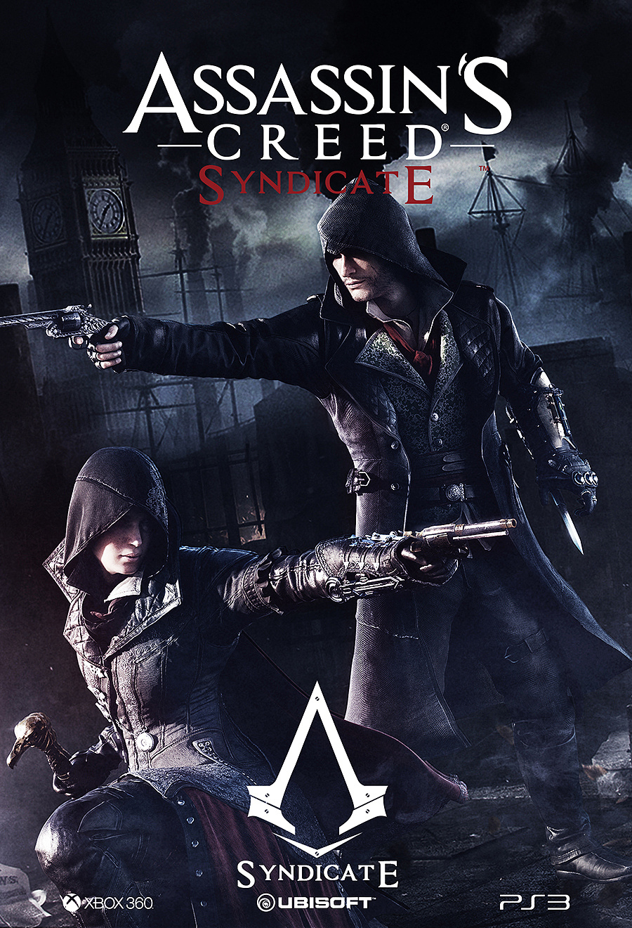 【刺客信条】assassin海报练习搞-分享psd