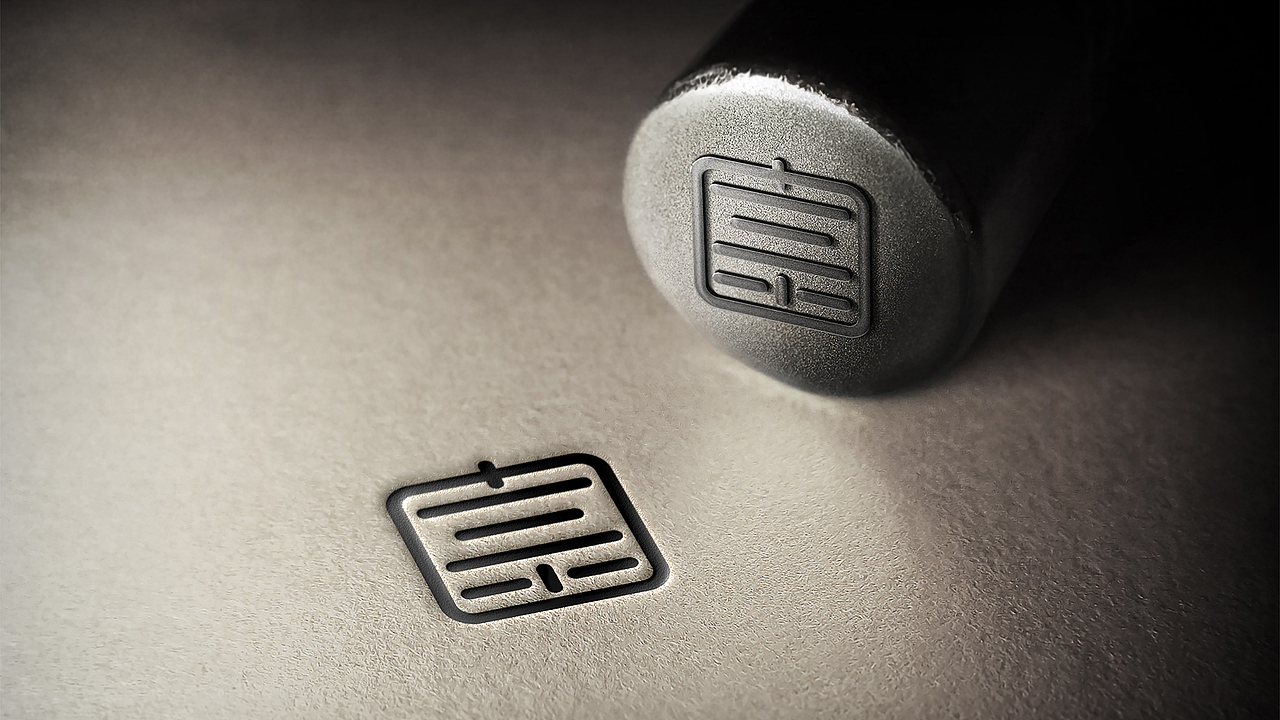 富明云中国风标志logo周易64卦象