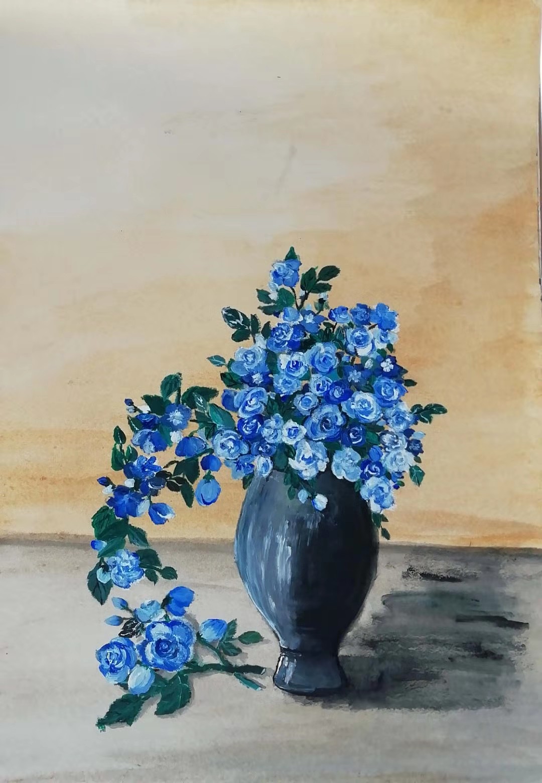 2020丙烯画合集|纯艺术|绘画|一叶风簌簌_原创作品-站酷zcool