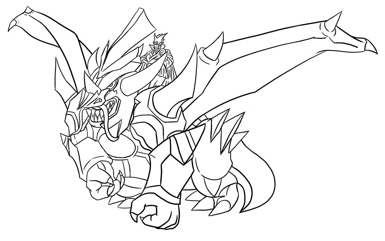 神兽坐骑线稿|插画|概念设定|阿轩仔哥 - 原创作品 - 站酷 (zcool)