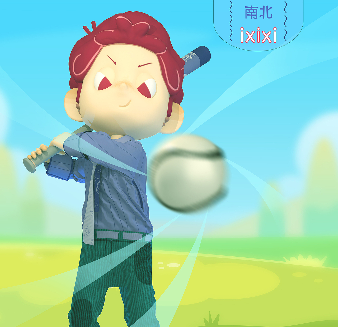 【XIXI&UU】月历插画&手办模型-Q2篇