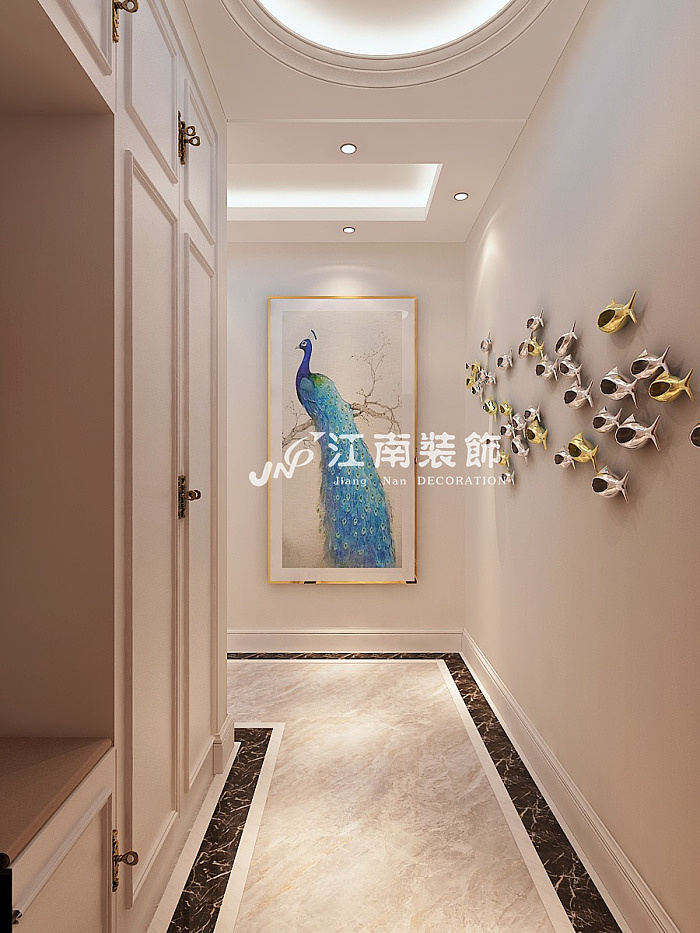 哈尔滨装修公司江南装饰做鲁商凤凰城后现代装修效果图