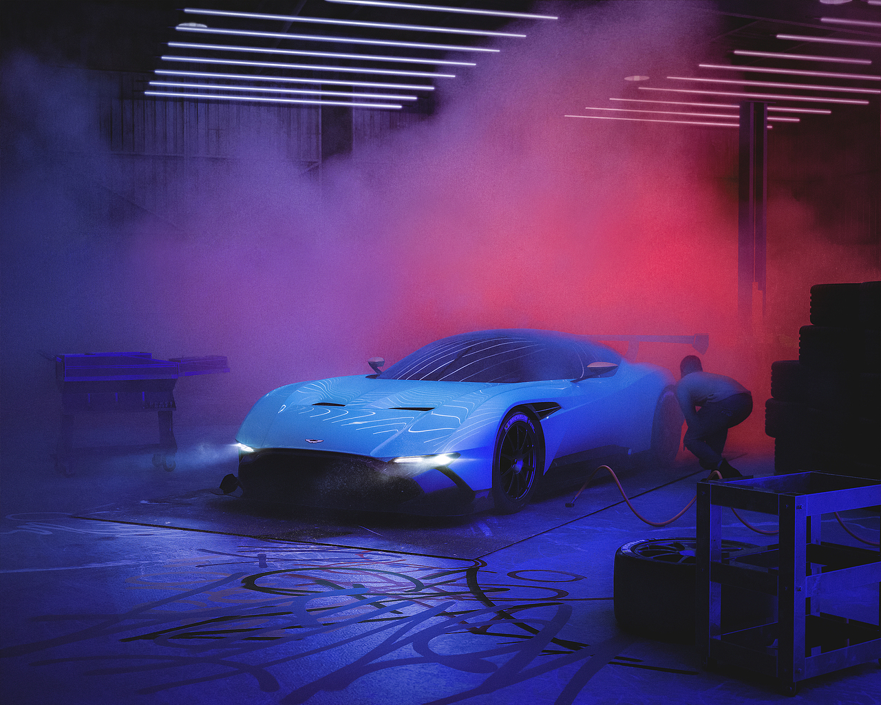 Aston Martin Vulcan _ Full CGI