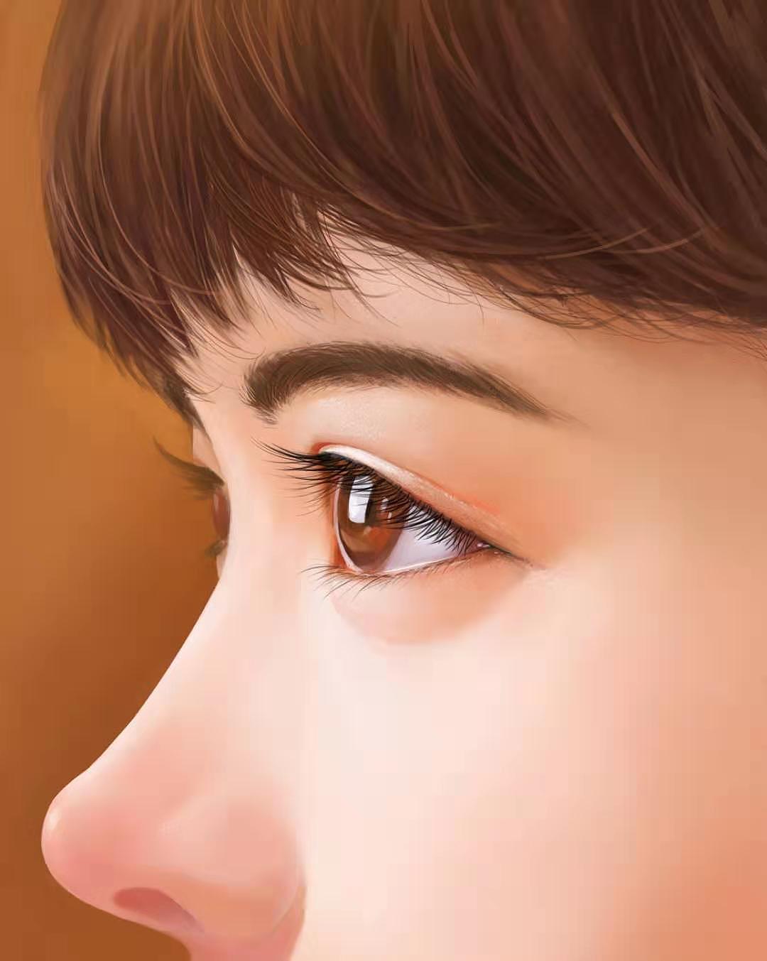 眼睛2（图ZMTc2NjU2NDky） - 艺术插画 - 站酷设计师爱画画的野猴子原创素材 - 站酷ZCOOL