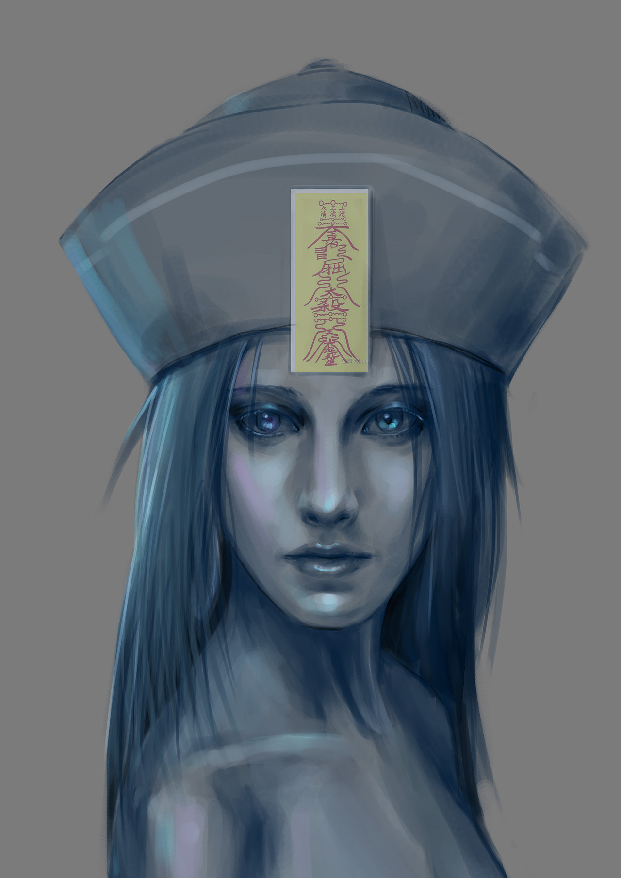 黑白灰原画练习稿