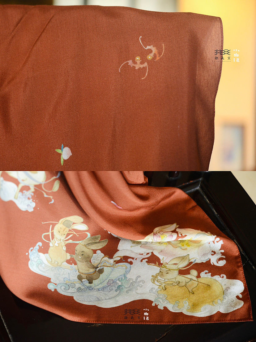 兔八仙儿齐贺岁