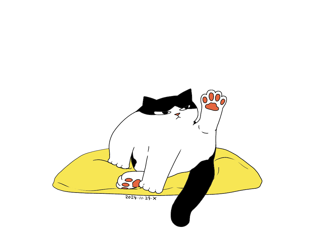 猫咪日常|每日一画第二十一弹