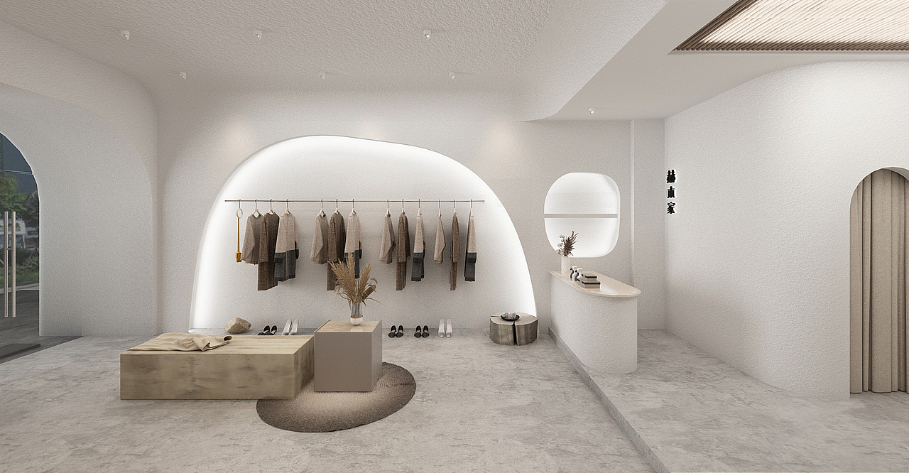 服装店（图ZMjI4MDI2MjM2） - 展陈设计 - 站酷设计师五只的说原创素材 - 站酷ZCOOL