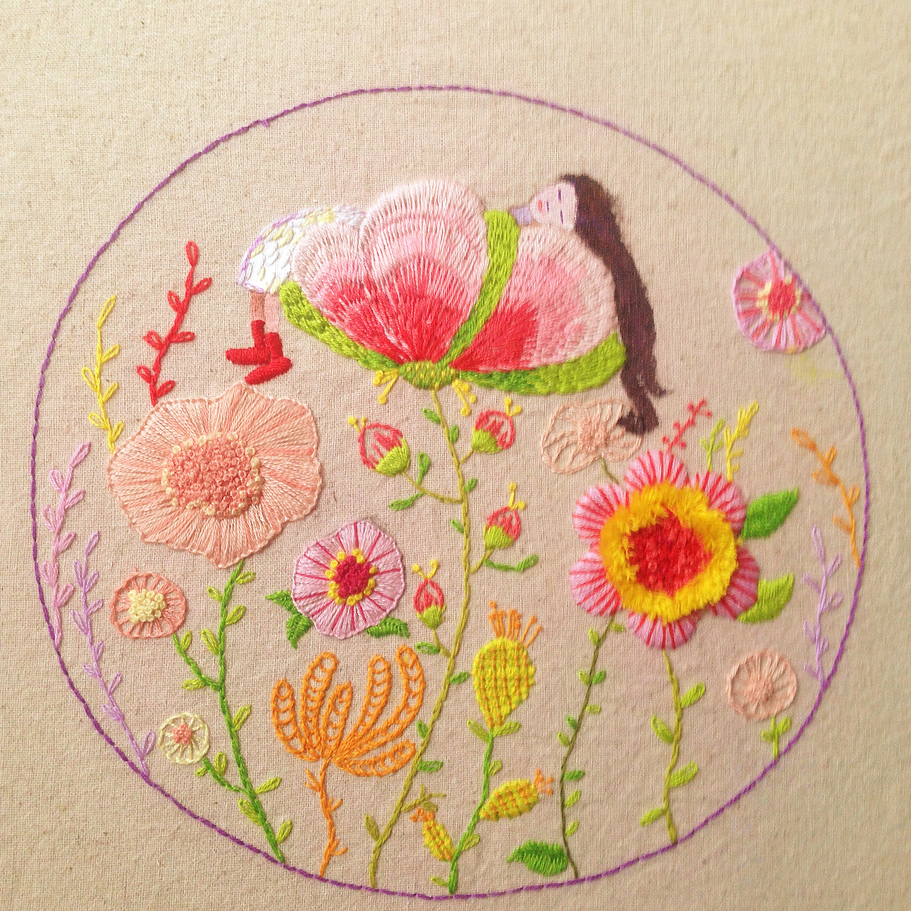 刺绣小插画（图ZMzQ3MDkxMTI=） - 其他手工艺 - 站酷设计师QueenieJo原创素材 - 站酷ZCOOL