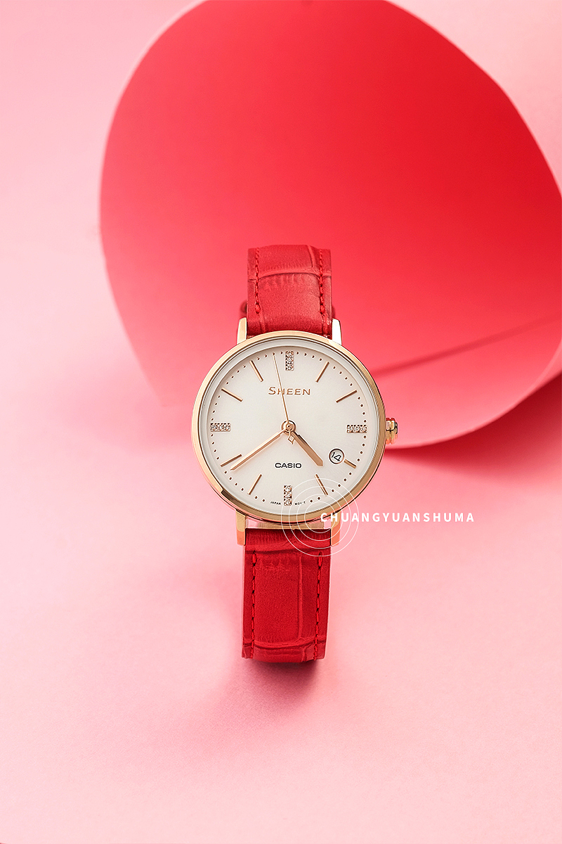 CASIO 卡西欧手表 SHE-4048CGL-7AUPR