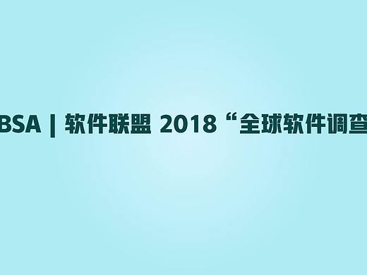 【BSA软件联盟】软件联盟全球软件调查（个人主页-ZMzA2NTc3MjQ=） - Motion Graphic - 站酷设计师VickyXiaoxiao原创素材 - 站酷ZCOOL