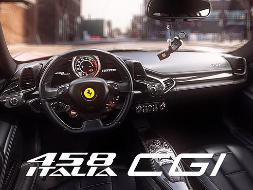 CGI Ferrari 458 ITALIA