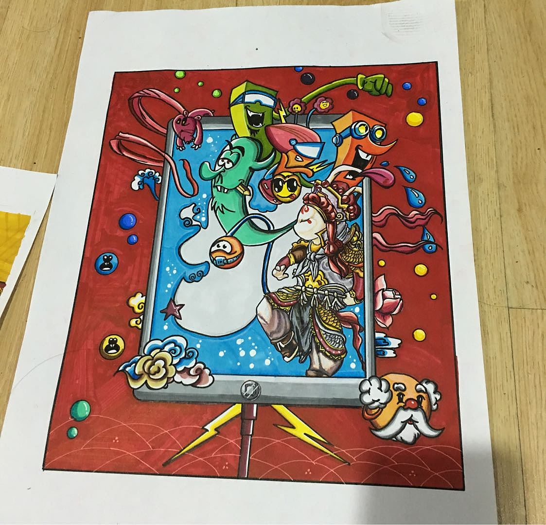 手绘作品 马克笔北京|ui设计师ljdesigneruxd0|0|113原创作品/纯艺术