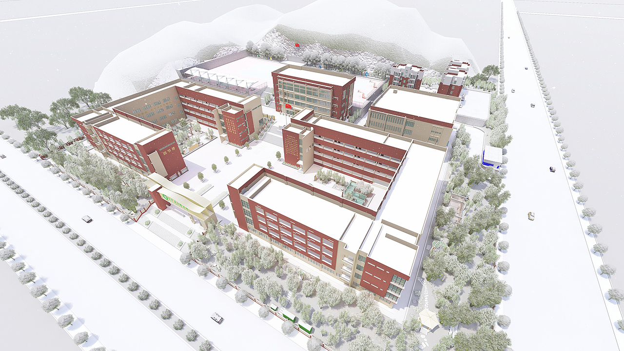 竹韵校园文化（图ZMjIwMjA4MDQw） - 景观设计 - 站酷设计师森美文化设计原创素材 - 站酷ZCOOL