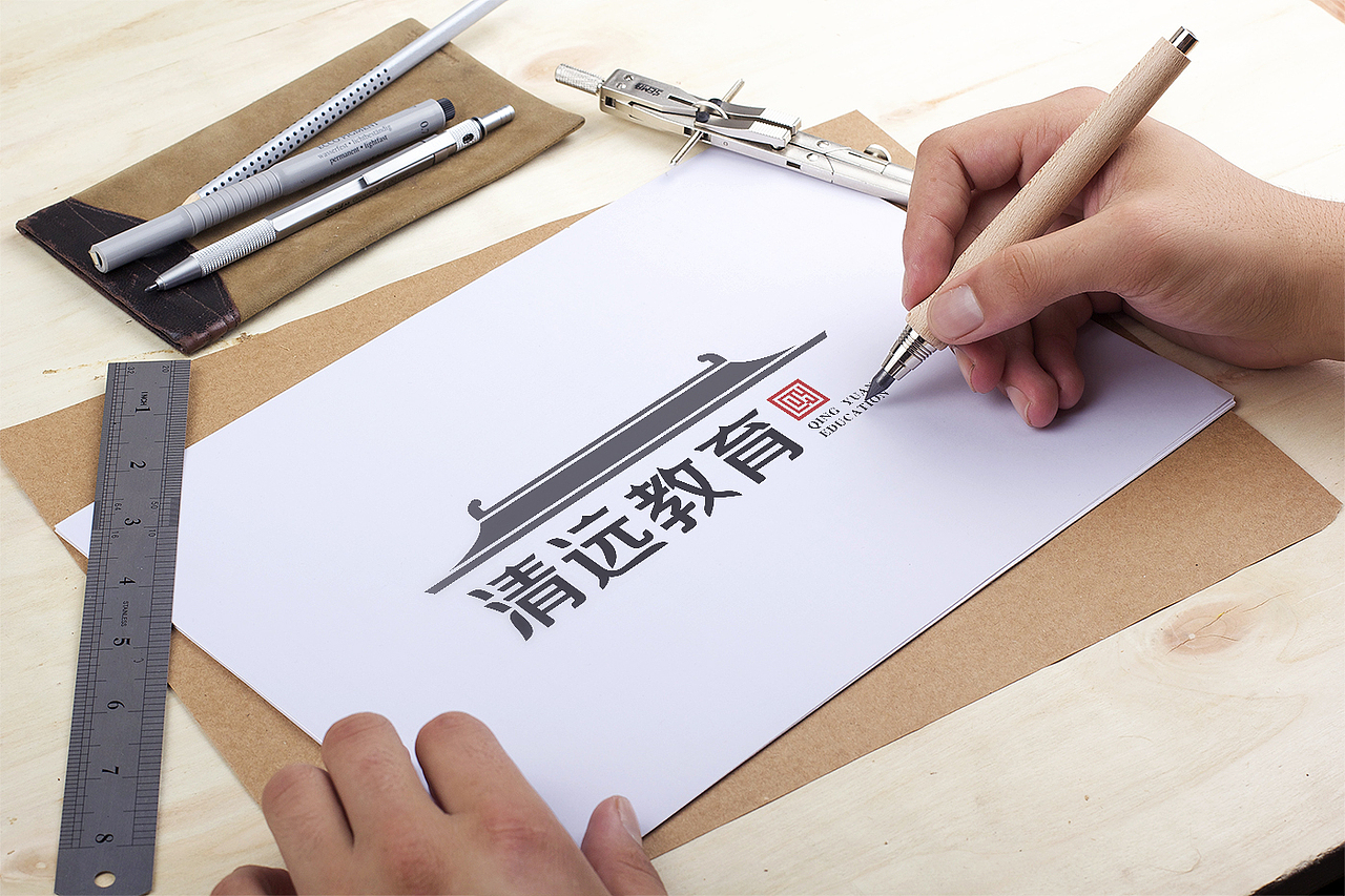 清远教育品牌形象设计（图ZNDU1ODY4MDA=） - 品牌 - 站酷设计师毛也原创素材 - 站酷ZCOOL