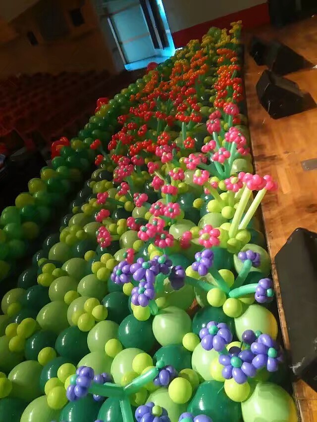 舞台造型 气球造型 晚会 |手工艺|其他手工艺|臭丫头井_原创作品-站酷