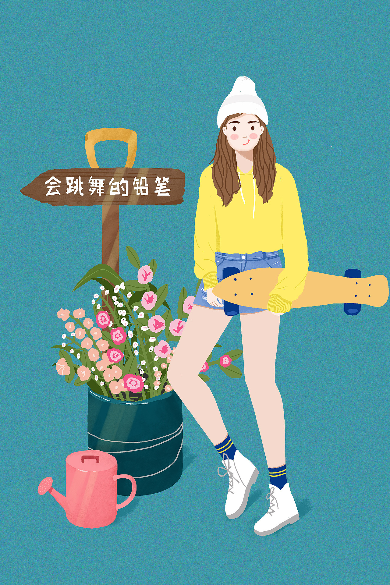 2019年台历——4月