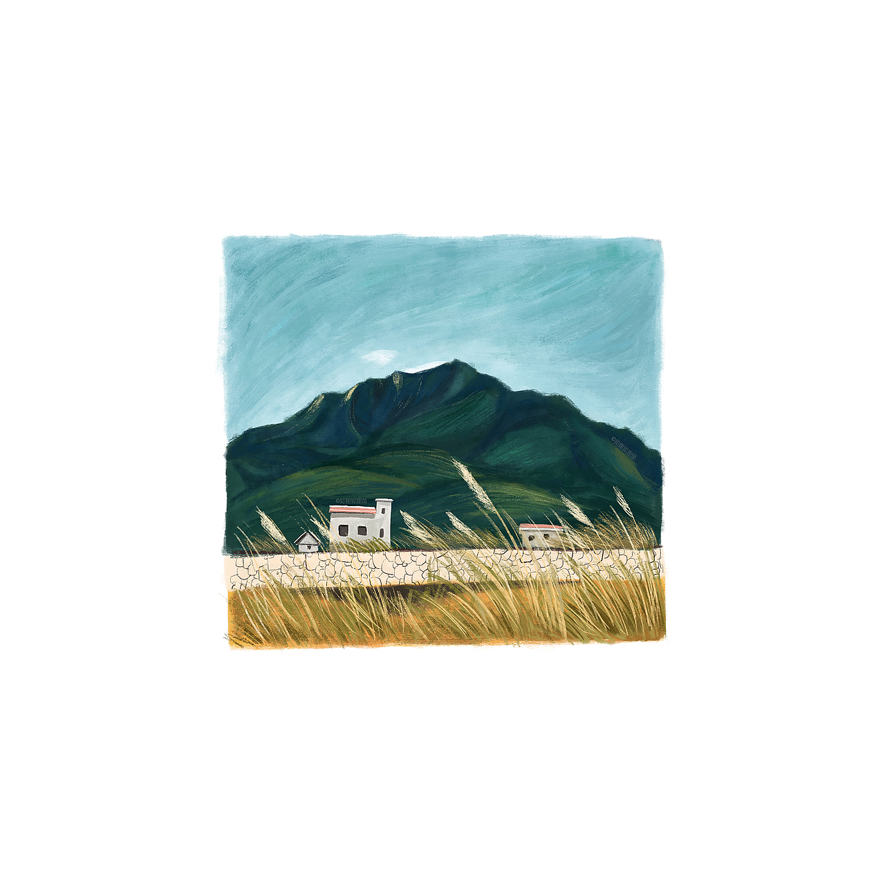 《家乡小景》(图ZODU3MjIyMTI=) - 创作习作 - 站酷设计师瓜里瓜里瓜里原创素材 - 站酷ZCOOL