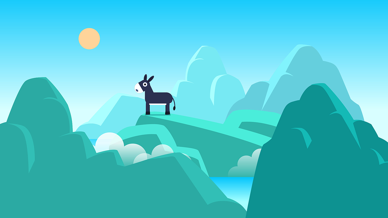 小毛驴（图ZMTIzNTI0OTEy） - 动画片 - 站酷设计师设计师_李原创素材 - 站酷ZCOOL