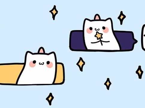 微信表情阿框猫