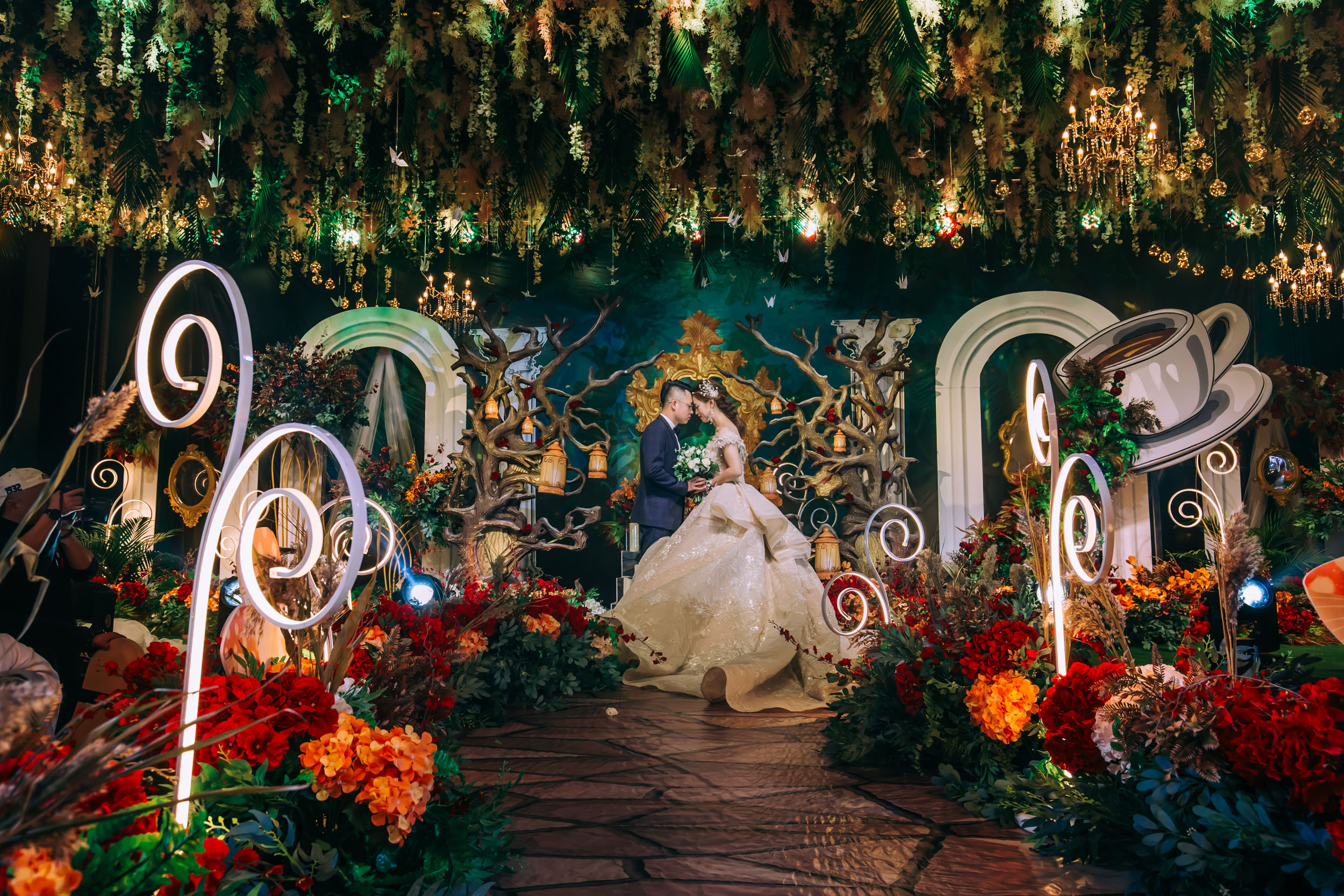 林中仙子森系婚礼|空间|舞台美术|_小鱼干儿 - 原创作品 - 站酷