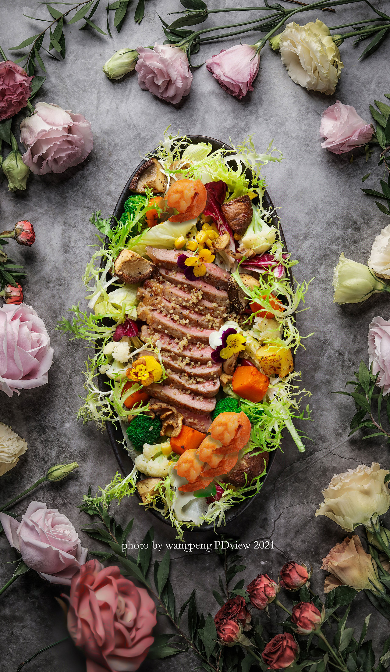 轻食西餐沙拉美食摄影作品集(一)