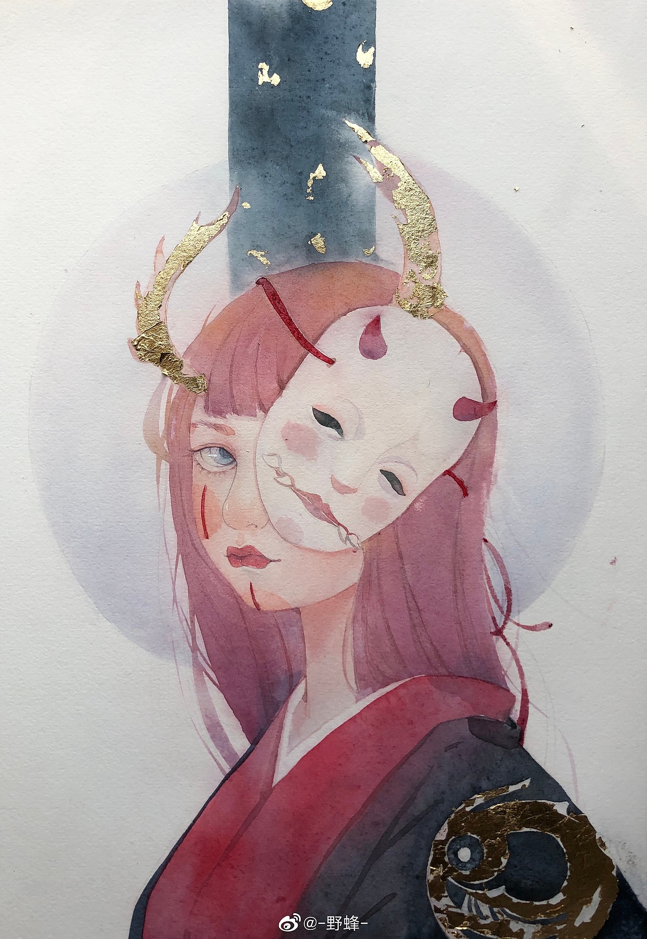 山海经系列原创插图（图ZMTk0MDg5NDQ0） - 绘本 - 站酷设计师野蜂12原创素材 - 站酷ZCOOL