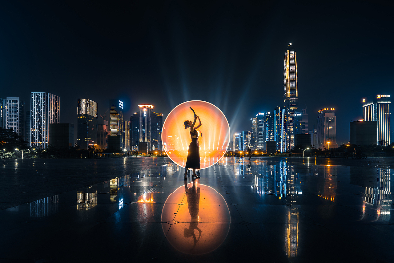 光绘人像（图ZODA4NDY4OTY=） - 人像摄影 - 站酷设计师Alan_lu原创素材 - 站酷ZCOOL