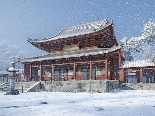   CHINESE TEMPLES 建筑表现