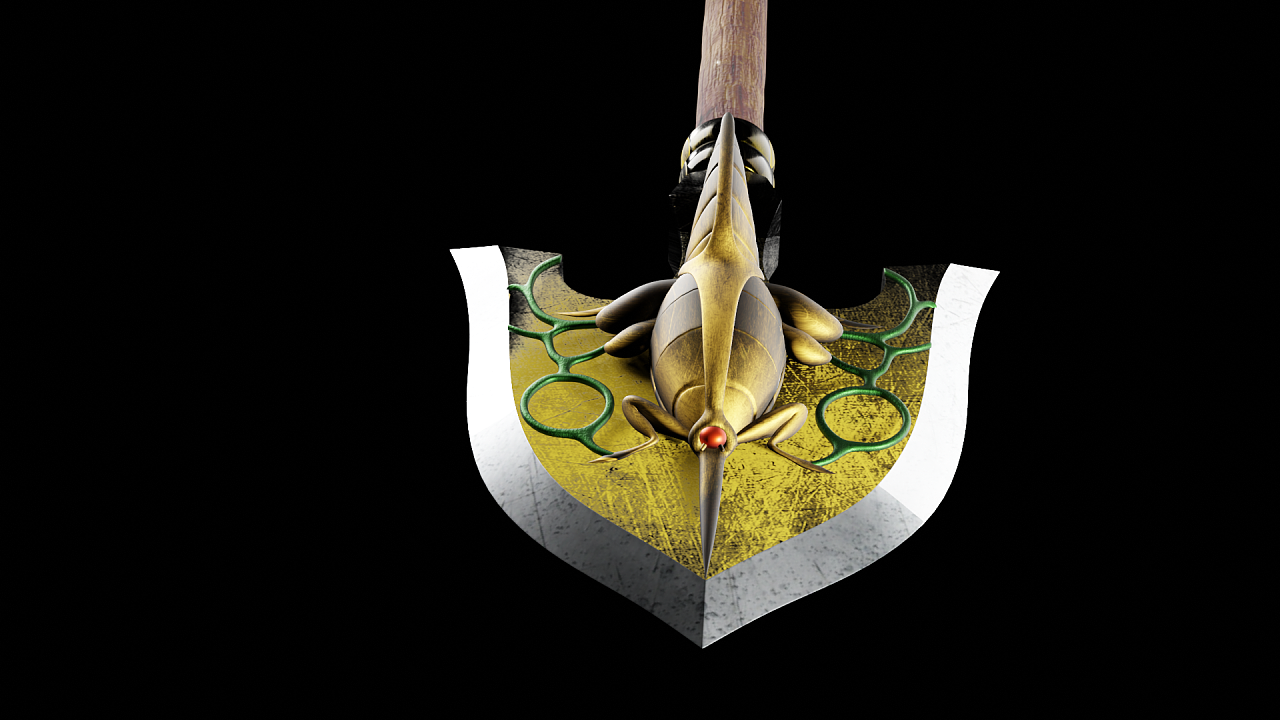 虫箭建模练习|三维|产品|不会雕刻 - 临摹作品 - 站酷 (zcool)