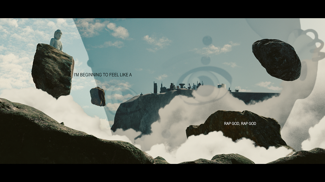 rap god 解析,片头风格图练习,临摹《真探》第一季