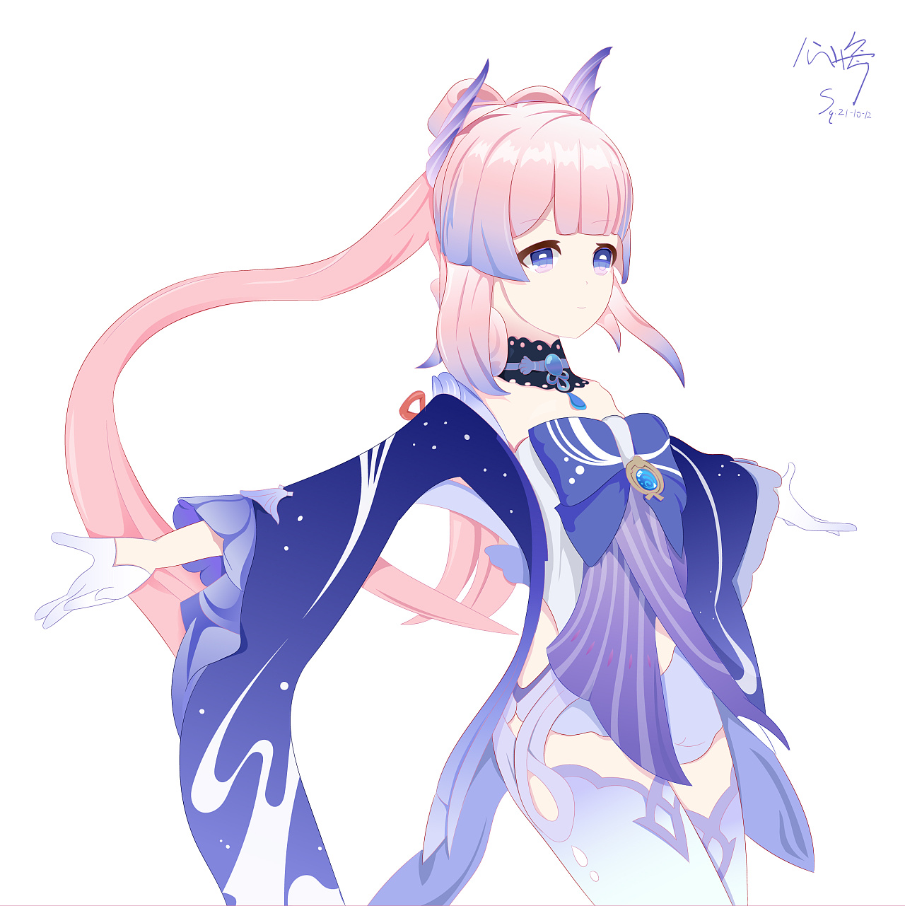 原神珊瑚宫心海立绘