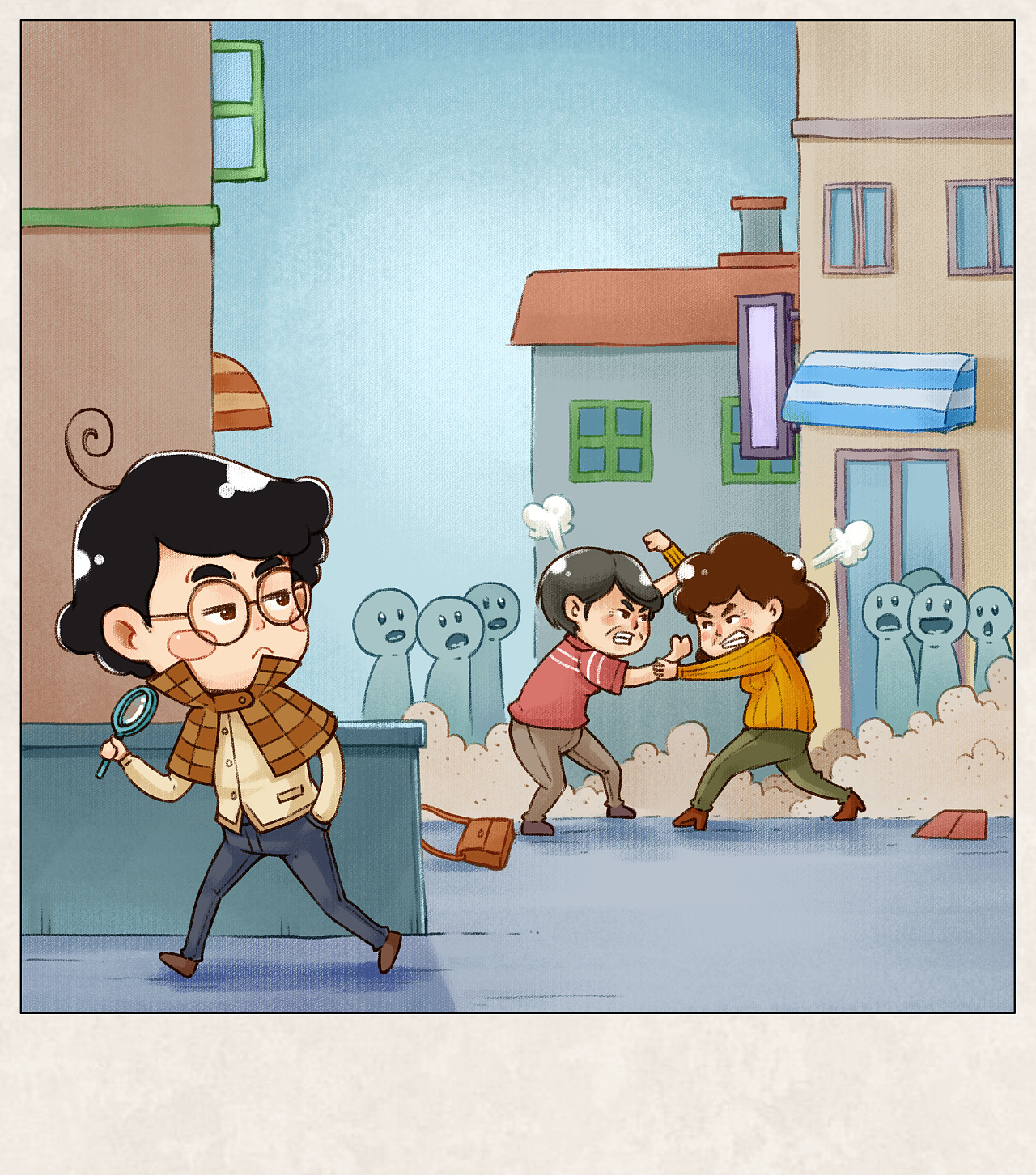 两位大妈针锋相对大打出手又是为哪般?