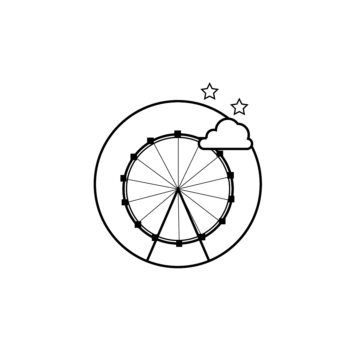 线性建筑图标（图ZODIyNzc4NDg=） - 图标 - 站酷设计师阿尔法罗密欧H原创素材 - 站酷ZCOOL