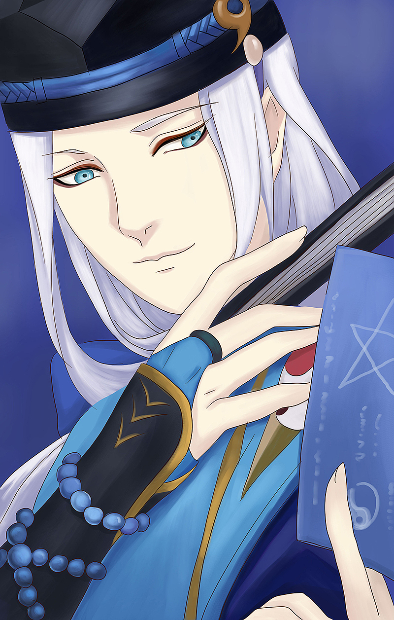 《阴阳师》-晴明临摹