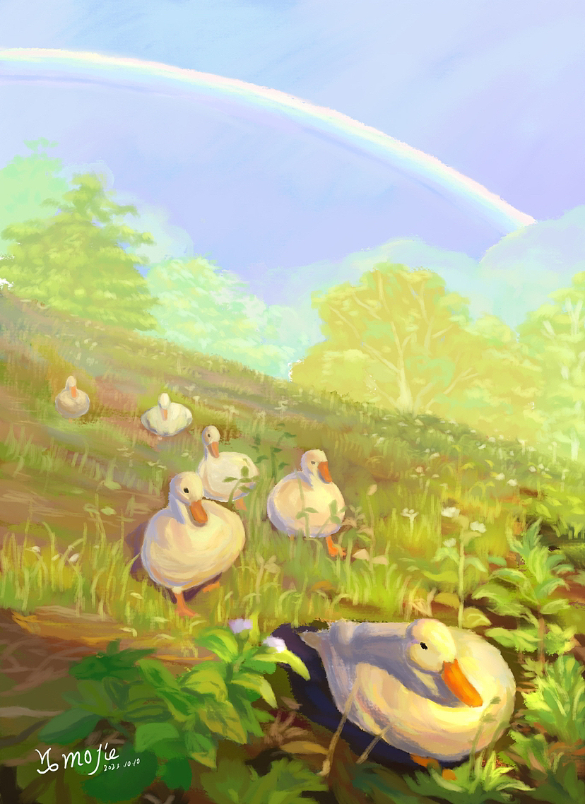 近期色彩速涂（图ZMzU0NzkwMjQ4） - 创作习作 - 站酷设计师低调的摩羯原创素材 - 站酷ZCOOL