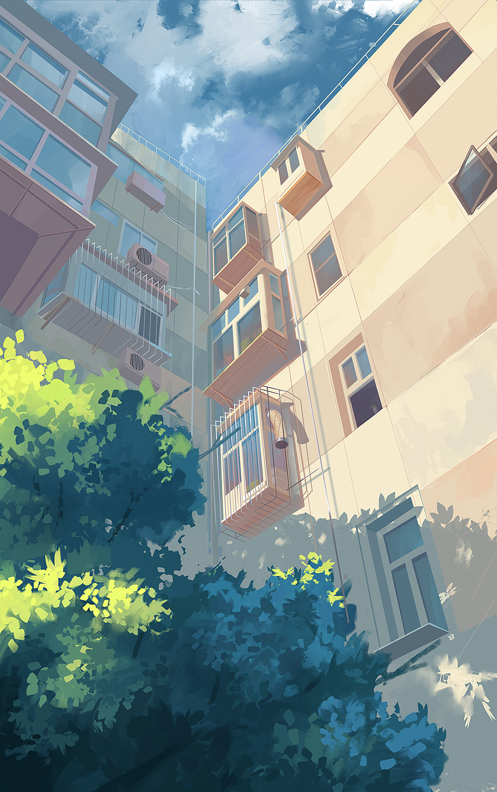 午后（图ZMTMyMDQ4NDI0） - 创作习作 - 站酷设计师阿鹿的alu原创素材 - 站酷ZCOOL