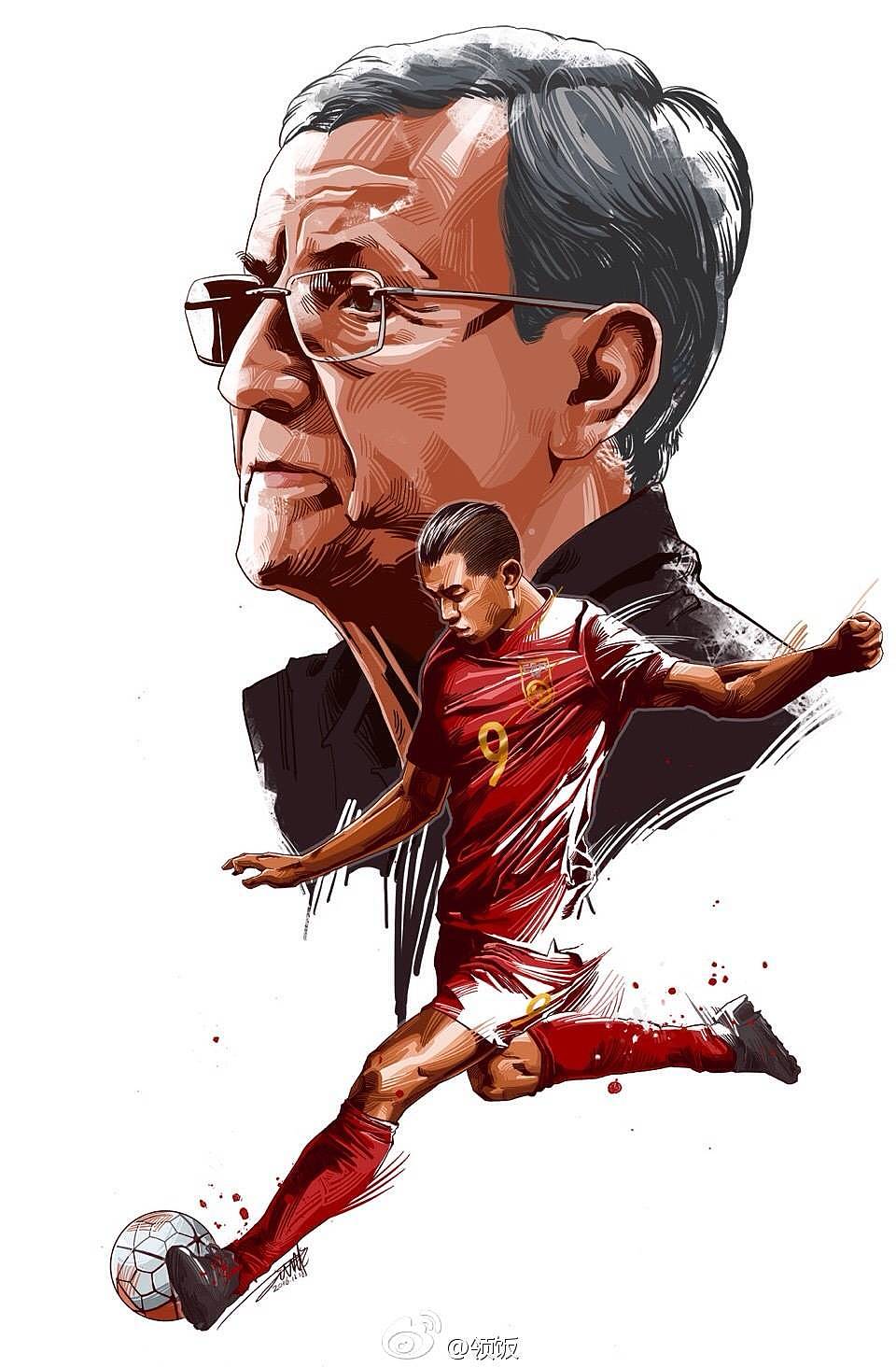 足球插画