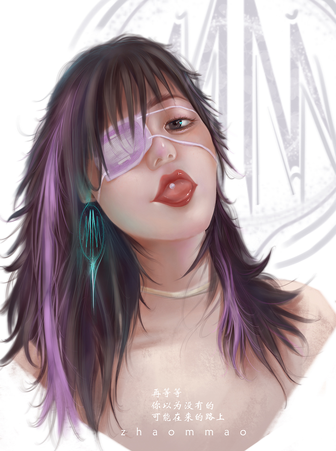 飒~（图ZMjU3NDc2NDIw） - 艺术插画 - 站酷设计师赵毛Mao原创素材 - 站酷ZCOOL