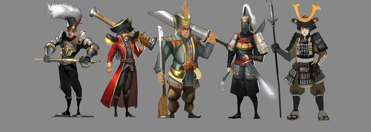 帝国|插画|游戏原画|大冰柠檬_原创作品-站酷zcool