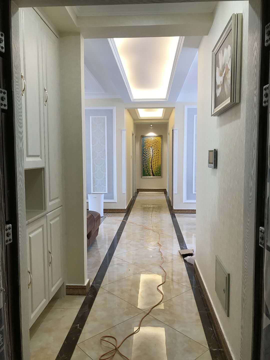 盛邦大都会139平户型装修案例实景简欧风格亿佰居推荐