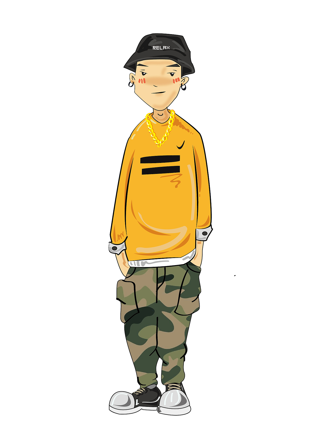 《潮男潮女》人物形象设计