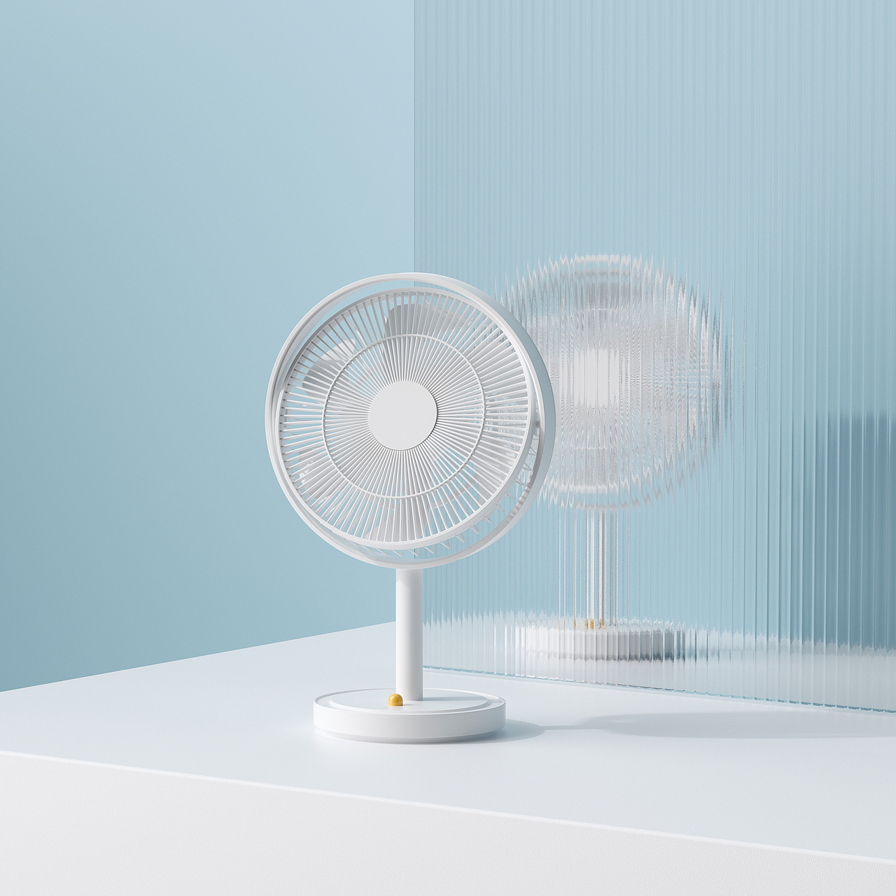 电风扇产品渲染