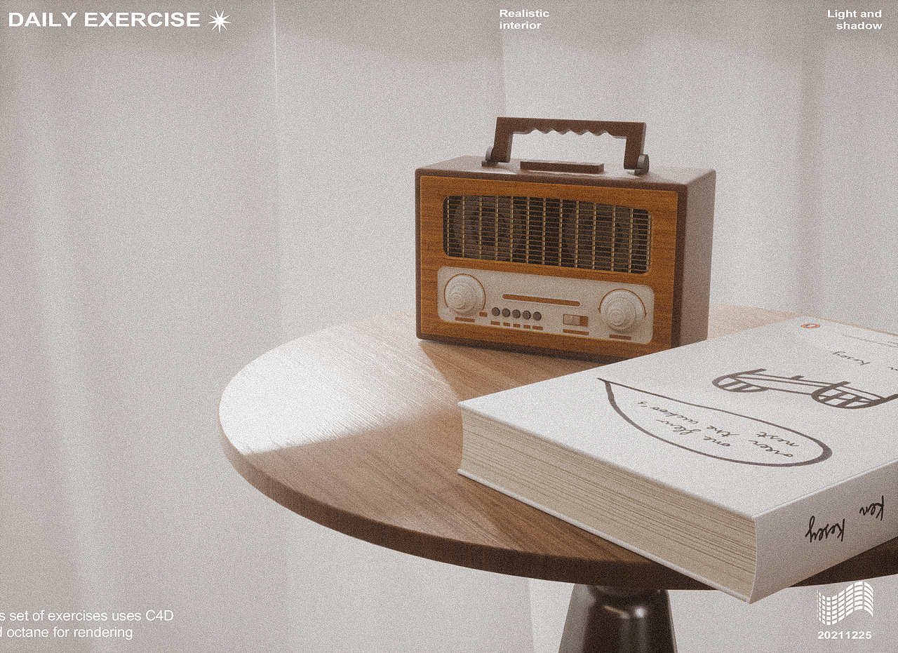 最近一组oc渲染的写实室内练习