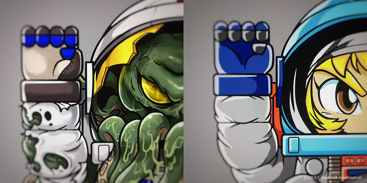 招财宇航员（图ZMTY3OTE3ODA4） - 玩具 - 站酷设计师银河电波原创素材 - 站酷ZCOOL