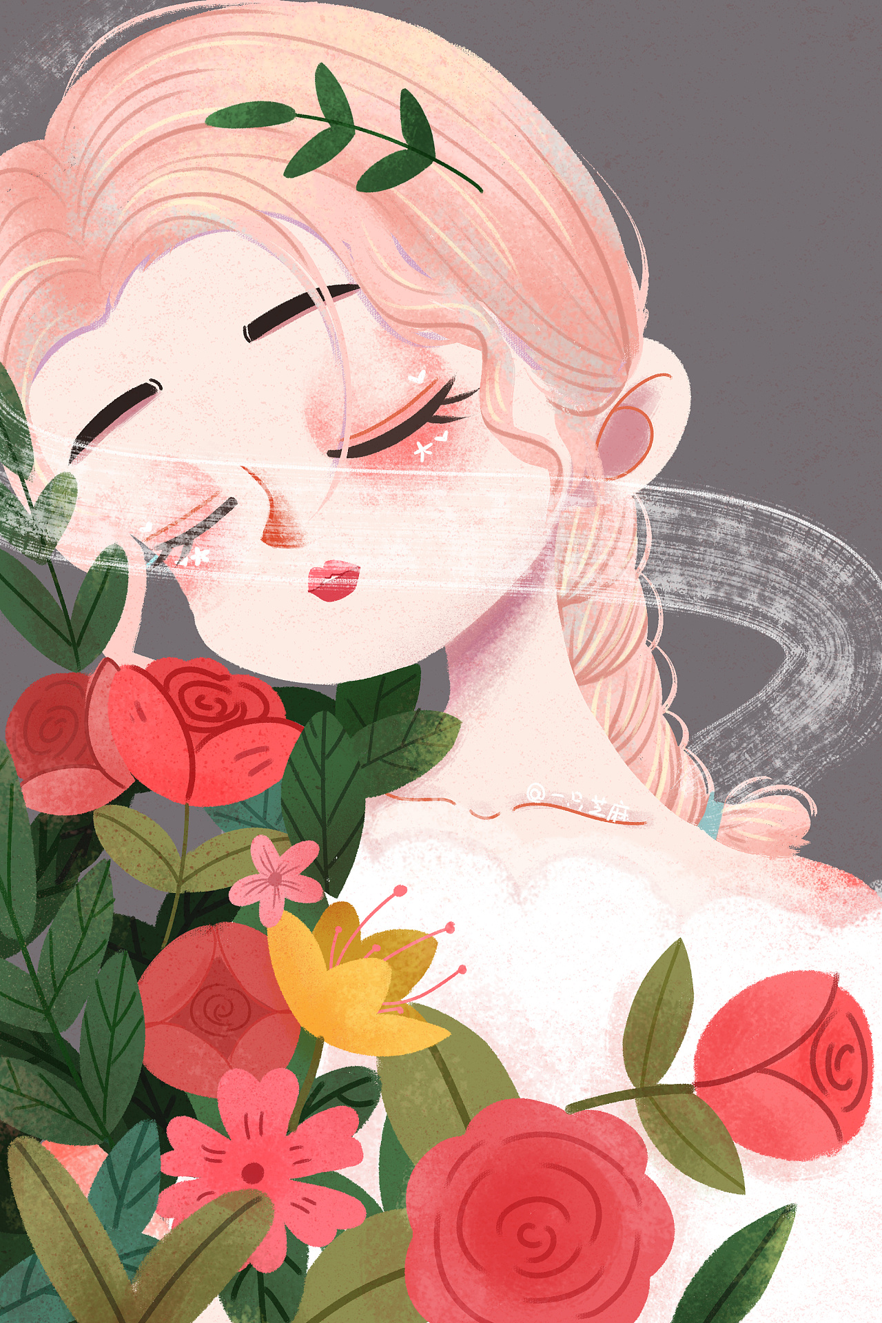 原创插画头像(壁纸)