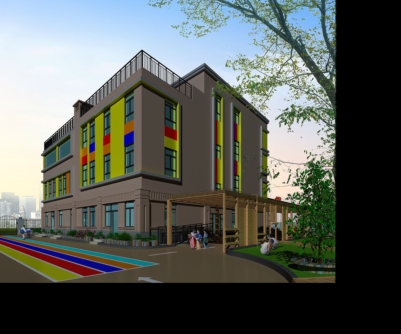 丶工作______Kindergarten（图ZNjI2NzY1NTI=） - 家装设计 - 站酷设计师张嘉胤丶原创素材 - 站酷ZCOOL