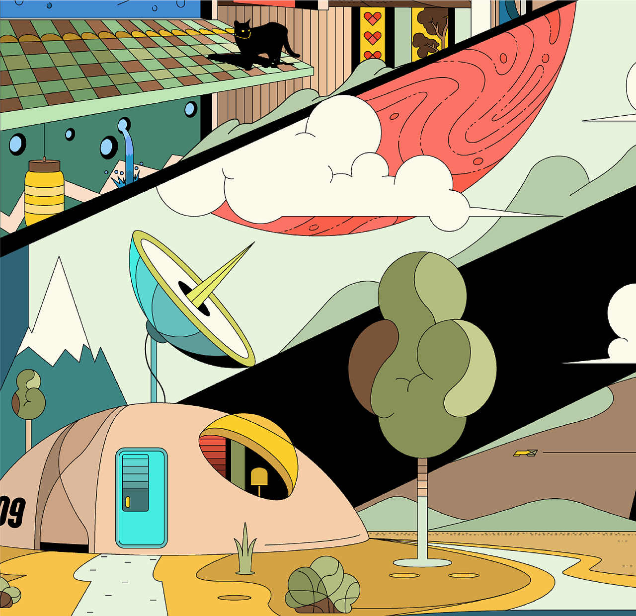 MEMORIES OF SH（图ZMjUzMDM0NTcy） - 艺术插画 - 站酷设计师加柠_NING原创素材 - 站酷ZCOOL