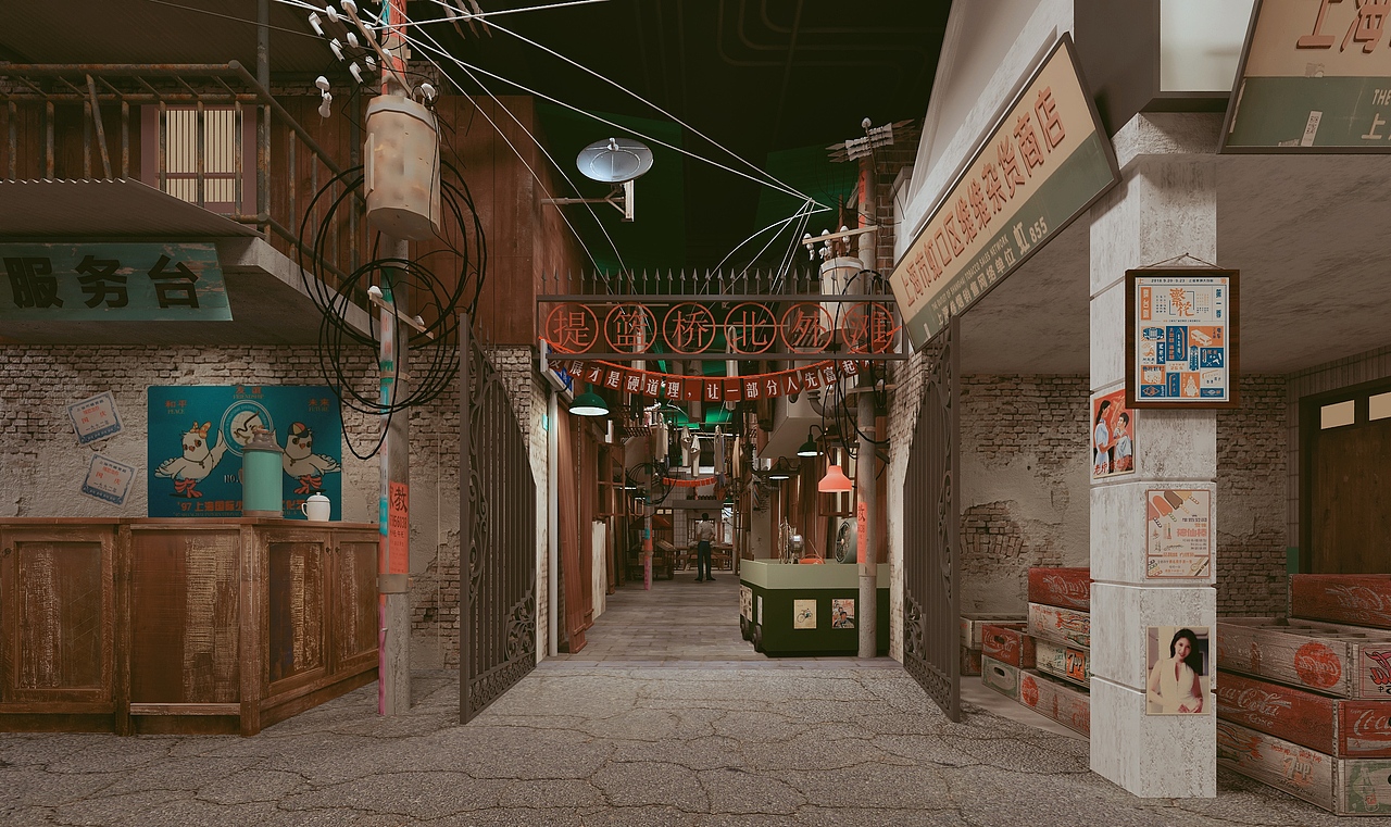 上海城市集市(北外滩来福士）（图ZMjY3ODMzNjI4） - 商业空间设计 - 站酷设计师之见设计原创素材 - 站酷ZCOOL