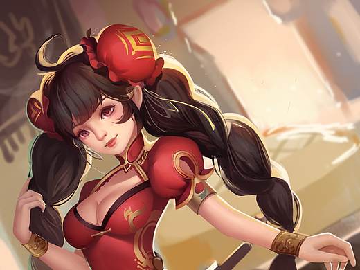 國風(fēng)同人（個(gè)人主頁-ZMzAyOTUxOTY=） - 游戲原畫 - 站酷設(shè)計(jì)師冰妹妹呀原創(chuàng)素材 - 站酷ZCOOL